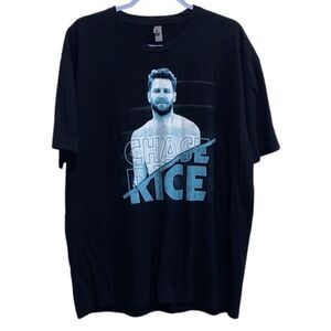 Chase Rice AMPM Tour 22 Concert T-Shirt Black XXL Graphic Band Tee Country Music